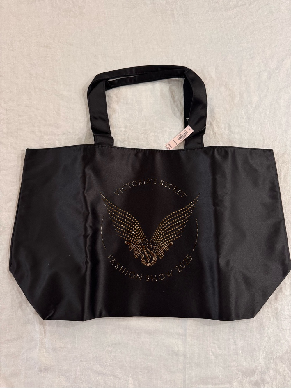 Victoria's Secret NWT Fashion Show 2025 Rhinestone Wing Tote Bag